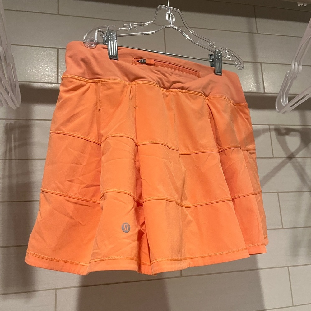 lululemon Women's Orange Skort